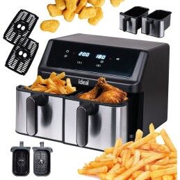 Eldom|Fritadeira de Ar Eldom IK1500 dualcrisp Preto 2000 W 9 L
