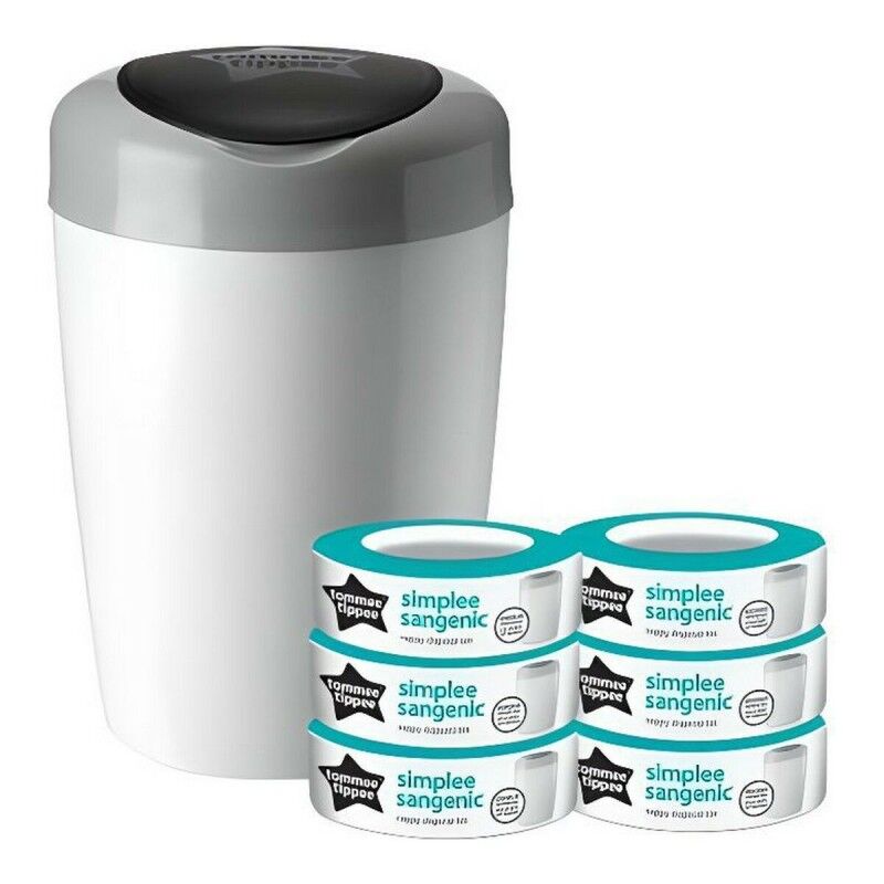 Tommee Tippee|Balde para fraldas Tommee Tippee Simplee Tommee Tippee|Balde para fraldas Tommee Tippee Simplee