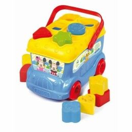 Clementoni|Brinquedo Interativo para Bebés Clementoni The Mickey Mouse Bus 9 Peças