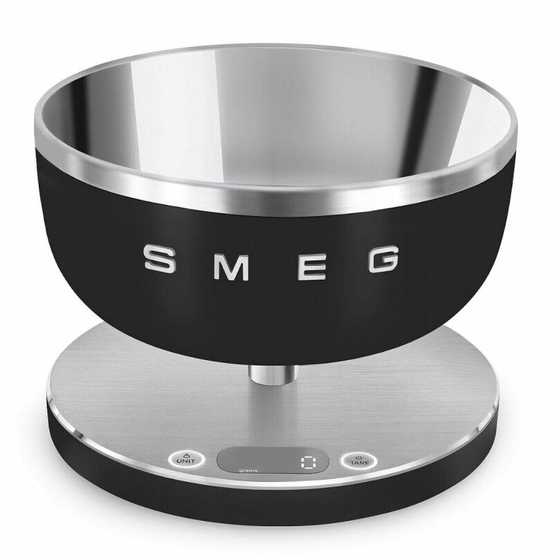 Smeg|balança de cozinha Smeg KSC01BLMWW Preto 5 kg Digital Smeg|balança de cozinha Smeg KSC01BLMWW Preto 5 kg Digital