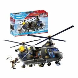 Playmobil|Conjunto de brinquedos Playmobil Police Plane City Action Plástico