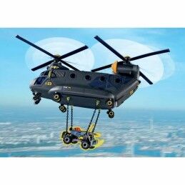 Playmobil|Conjunto de brinquedos Playmobil Police Plane City Action Plástico