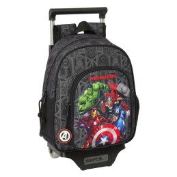 BlackFit8|Mochila Escolar com Rodas Evolution BlackFit8 Oxford Azul escuro (32 x 42 x 15 cm)