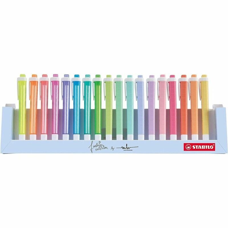 Stabilo|Conjunto de Canetas de Feltro Stabilo swing cool Deskset Plástico (18 Peças) Stabilo|Conjunto de Canetas de Feltro Stabilo swing cool Deskset Plástico (18 Peças)