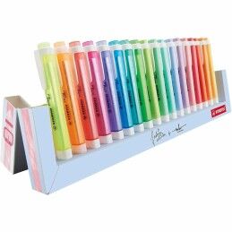 Stabilo|Conjunto de Canetas de Feltro Stabilo swing cool Deskset Plástico (18 Peças)