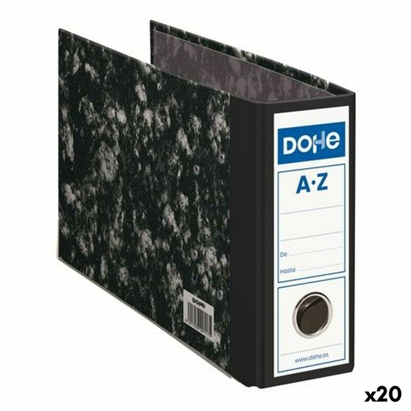 DOHE|Arquivador de Alavanca DOHE Preto 28,7 x 21 x 7,5 cm (20 Unidades) DOHE|Arquivador de Alavanca DOHE Preto 28,7 x 21 x 7,5 cm (20 Unidades)