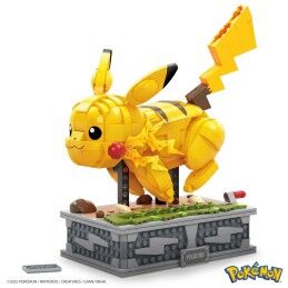 Pokémon|Kit de construção Pokémon Mega Construx - Motion Pikachu 1095 Peças