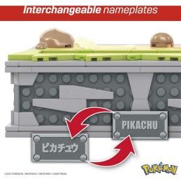 Pokémon|Kit de construção Pokémon Mega Construx - Motion Pikachu 1095 Peças
