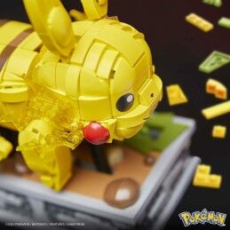 Pokémon|Kit de construção Pokémon Mega Construx - Motion Pikachu 1095 Peças