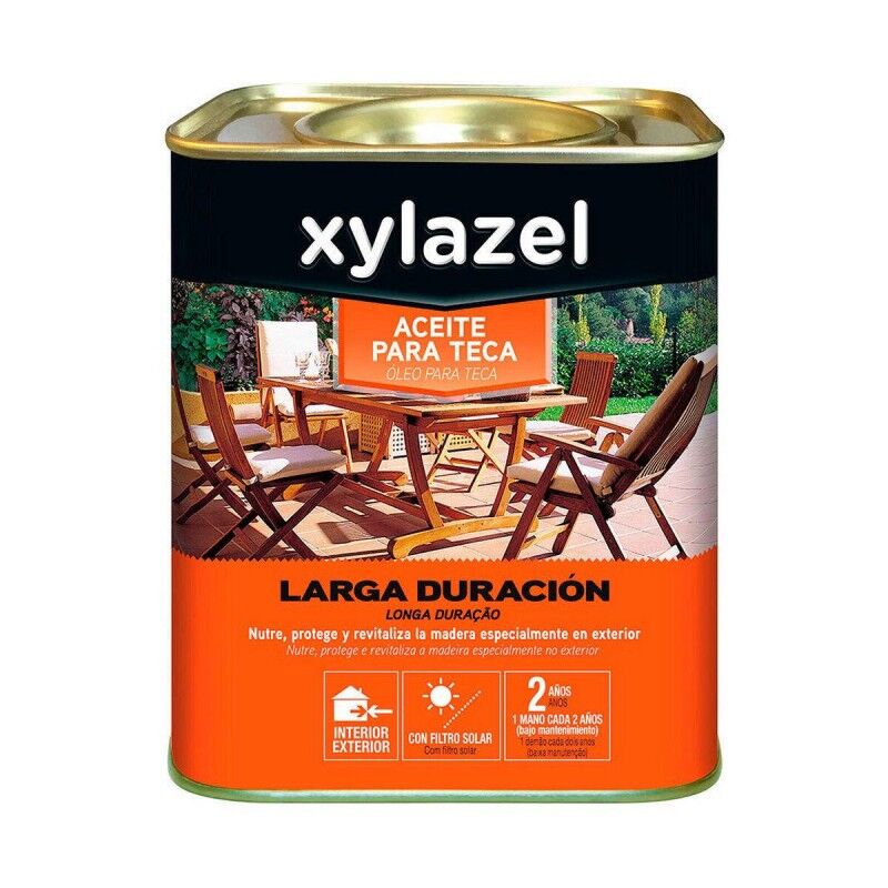 Xylazel|Óleo para teca Xylazel Longa duração Natural 750 ml Mate Xylazel|Óleo para teca Xylazel Longa duração Natural 750 ml Mate