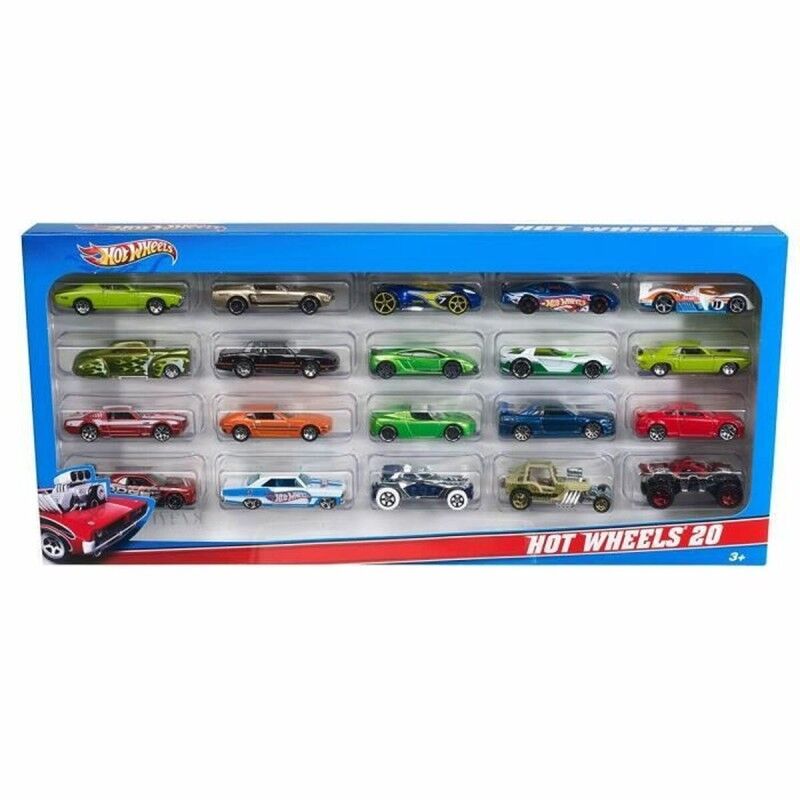 Hot Wheels|Playset de Veículos Hot Wheels H7045 20 Unidades Hot Wheels|Playset de Veículos Hot Wheels H7045 20 Unidades