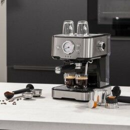 Princess|Máquina de Café Expresso Manual Princess 01.249412.01.001 Aço 1,5 L