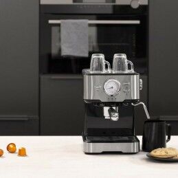 Princess|Máquina de Café Expresso Manual Princess 01.249412.01.001 Aço 1,5 L