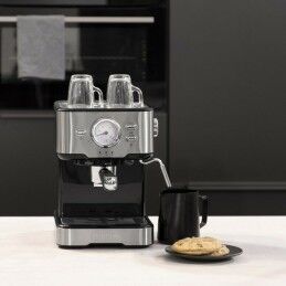 Princess|Máquina de Café Expresso Manual Princess 01.249412.01.001 Aço 1,5 L