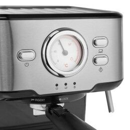 Princess|Máquina de Café Expresso Manual Princess 01.249412.01.001 Aço 1,5 L