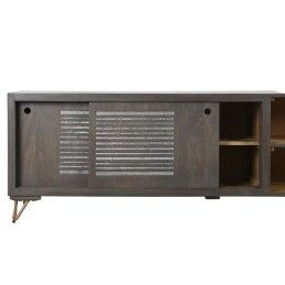 DKD Home Decor|Móvel de TV DKD Home Decor Metal Castanho Madeira de mangueira 160 x 40 x 50 cm