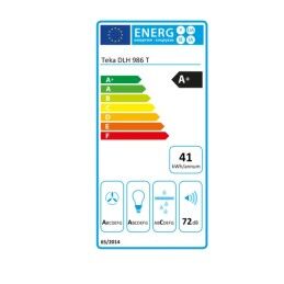 Teka|Extrator Convencional Teka 40487182 90 cm 700 m3/h 72 dB 270W Branco Aço