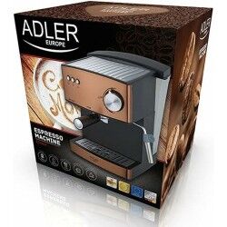 Adler|Máquina de Café Expresso Manual Adler AD 4404cr Preto Multicolor No 1,6 L