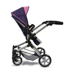 Reig|Carrinho para Bonecas Reig Combi Neo Pro Azul Marinho 63 cm