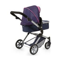 Reig|Carrinho para Bonecas Reig Combi Neo Pro Azul Marinho 63 cm