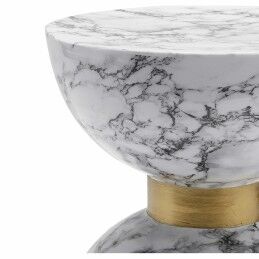 DKD Home Decor|Mesa de apoio DKD Home Decor Branco Ferro 33 x 33 x 35 cm