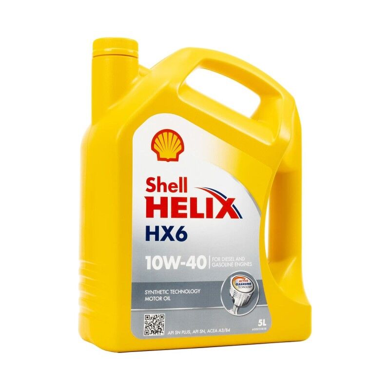 Shell|Óleo de Motor para Automóveis Shell Helix HX6 5 L 10W40 Shell|Óleo de Motor para Automóveis Shell Helix HX6 5 L 10W40