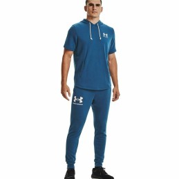 Calças para Adultos Under Armour Rival Terry Azul Homem