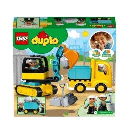 Lego|Playset Lego Construction 10931 Truck and Backhoe