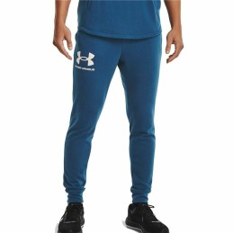 Calças para Adultos Under Armour Rival Terry Azul Homem