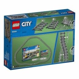 Lego|Playset   Lego City 60205 Rail Pack         20 Peças  
