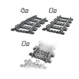 Lego|Playset   Lego City 60205 Rail Pack         20 Peças  