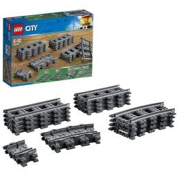 Lego|Playset   Lego City 60205 Rail Pack         20 Peças  