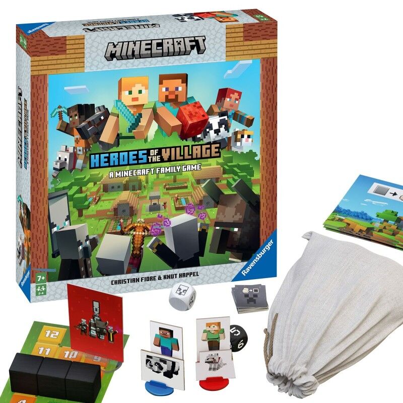 Minecraft|Jogo de Mesa Minecraft Heroes of the Village Minecraft|Jogo de Mesa Minecraft Heroes of the Village