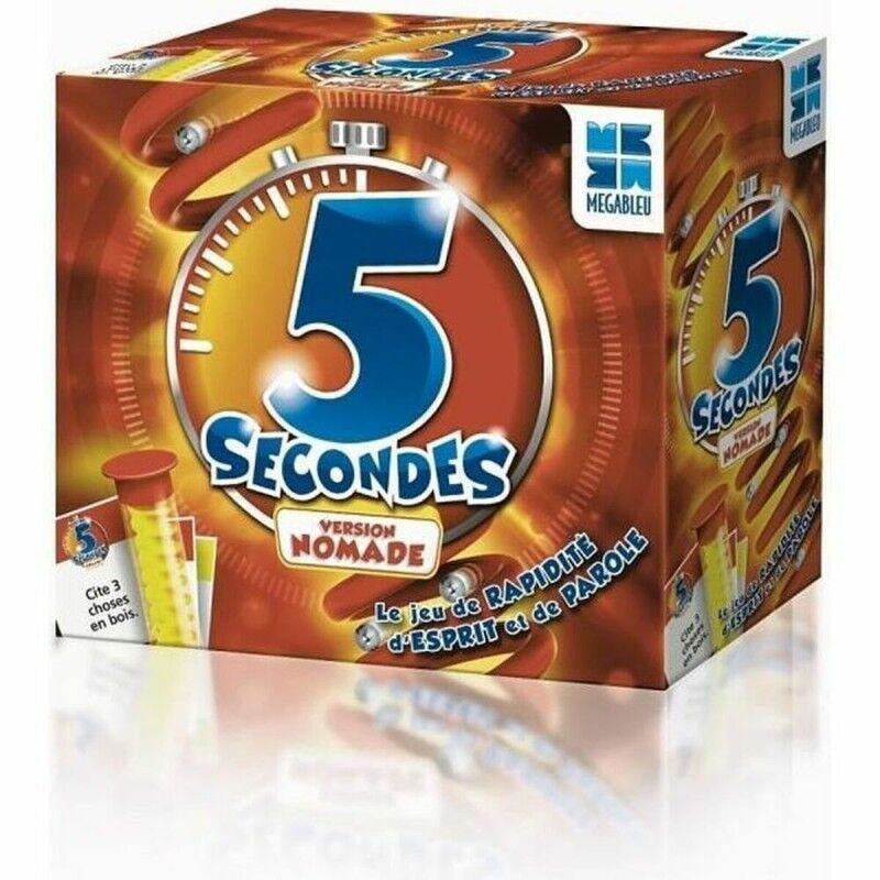 Megableu|Jogo de Mesa Megableu 5 Seconds Nomad (1 Unidade) Megableu|Jogo de Mesa Megableu 5 Seconds Nomad (1 Unidade)