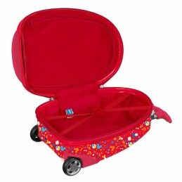 Stitch|Trolley de Cabine Stitch GOOD DAY Vermelho 28 x 43 x 23 cm