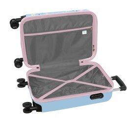 Stitch|Trolley de Cabine Stitch HAPPY Celeste 20'' 20 L 34,5 x 55 x 20 cm