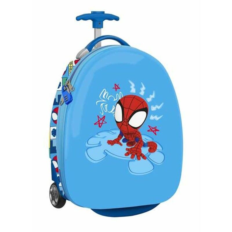 Stitch|Trolley de Cabine Stitch RESCUE Azul Vermelho 28 x 43 x 23 cm Stitch|Trolley de Cabine Stitch RESCUE Azul Vermelho 28 x 43 x 23 cm