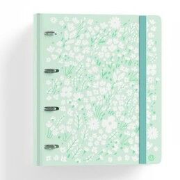 Carchivo|Pasta com argolas Carchivo CARPEBLOCK Verde A4 (8 Unidades)