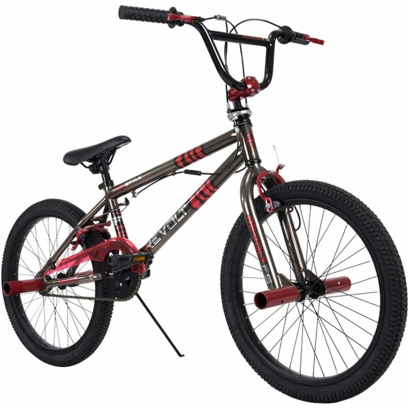 Bicicleta Infantil Huffy 23549W Revolt Preto Vermelho Cinzento