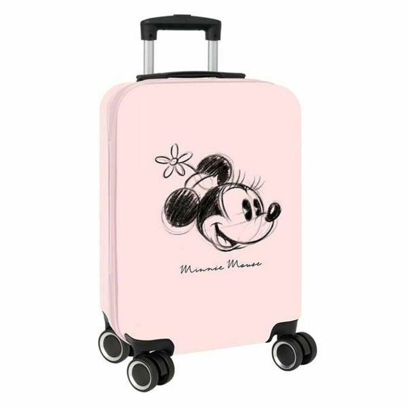 Stitch|Trolley de Cabine Stitch MINNIE MOUSE "BABY" Cor de Rosa 20'' 20 L 34,5 x 55 x 20 cm Stitch|Trolley de Cabine Stitch MINNIE MOUSE "BABY" Cor de Rosa 20'' 20 L 34,5 x 55 x 20 cm