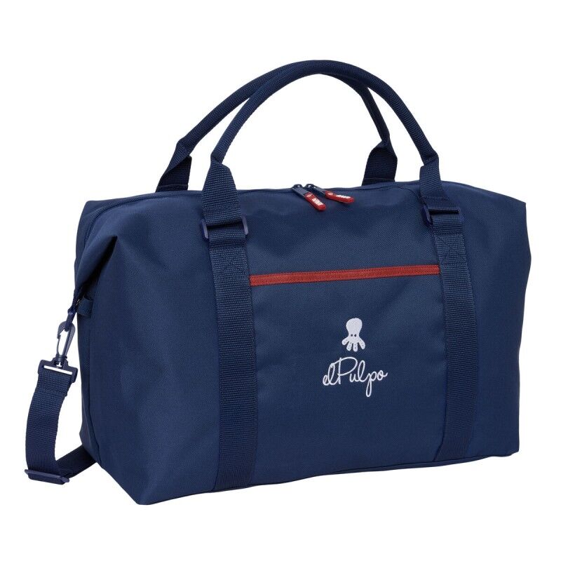 El Pulpo|Bolsa de Viagem El Pulpo Azul Marinho 50 x 29 x 22 cm