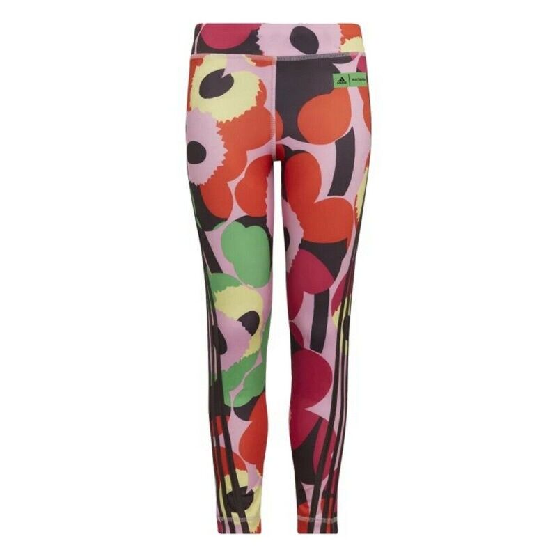 Adidas|Leggings de Desporto Infantis Adidas Multicolor Cor de Rosa Adidas|Leggings de Desporto Infantis Adidas Multicolor Cor de Rosa