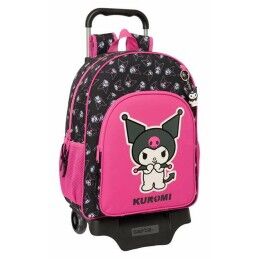 BlackFit8|Mochila Escolar com Rodas 905 BlackFit8 M313G Azul 32 x 42 x 15 cm