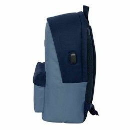 El Pulpo|Mochila Escolar El Pulpo   Azul Azul Marinho 31 x 44 x 18 cm