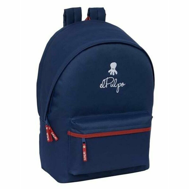 El Pulpo|Mochila Escolar El Pulpo Azul Marinho 31 x 44 x 18 cm El Pulpo|Mochila Escolar El Pulpo Azul Marinho 31 x 44 x 18 cm