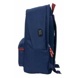 El Pulpo|Mochila Escolar El Pulpo Azul Marinho 31 x 44 x 18 cm