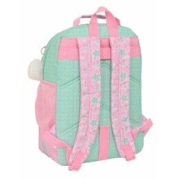 Glow Lab|Mochila Escolar Glow Lab Amazing Verde Cor de Rosa 32 x 42 x 15 cm
