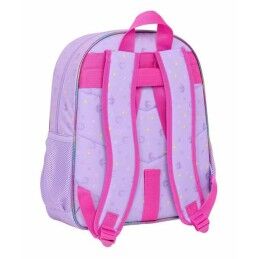 Unicorn Academy|Mochila Escolar Unicorn Academy Lilás 32 x 38 x 12 cm