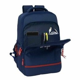 El Pulpo|Mochila Escolar El Pulpo Azul Marinho 29 x 44 x 15 cm