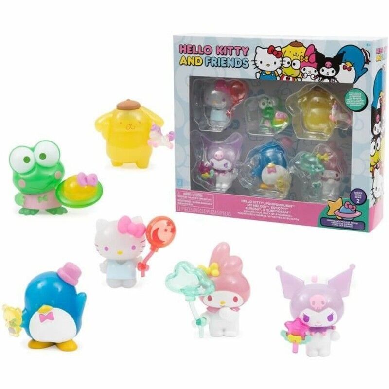 Hello Kitty|Figuras de Ação Hello Kitty 11 6 Peças (6 Unidades)